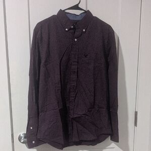 American Eagle Button-Up Shirt